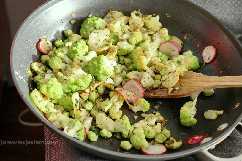 05 16 14 cauliflower garbanzo radish in herbed yogurt (17) JWJ