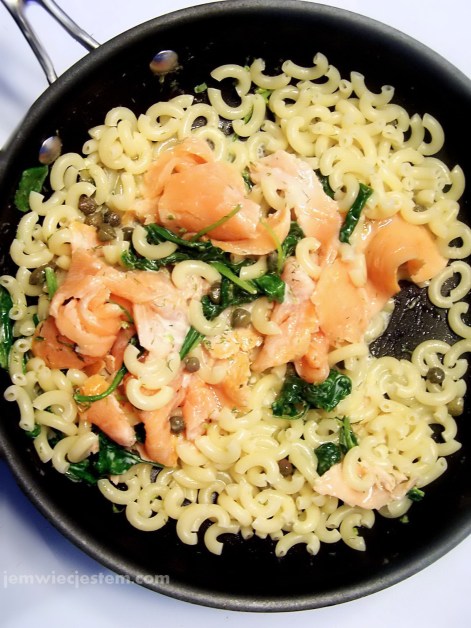 07 12 11 macaroni spinach smoked salomon capares (4) JWJ